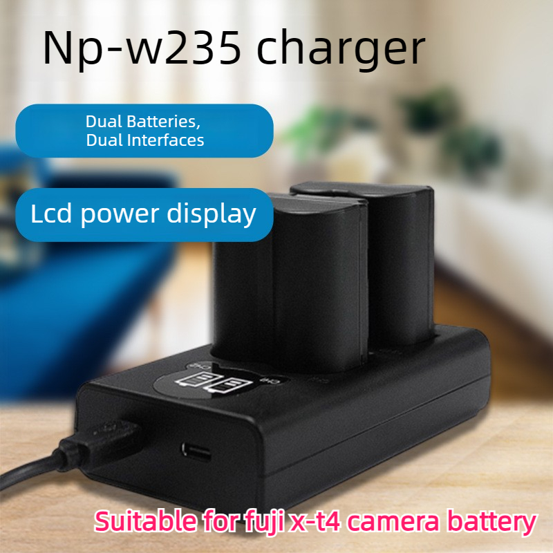 Drone Camera - 2200mAh NP-W235 NP W235 بطارية LCD