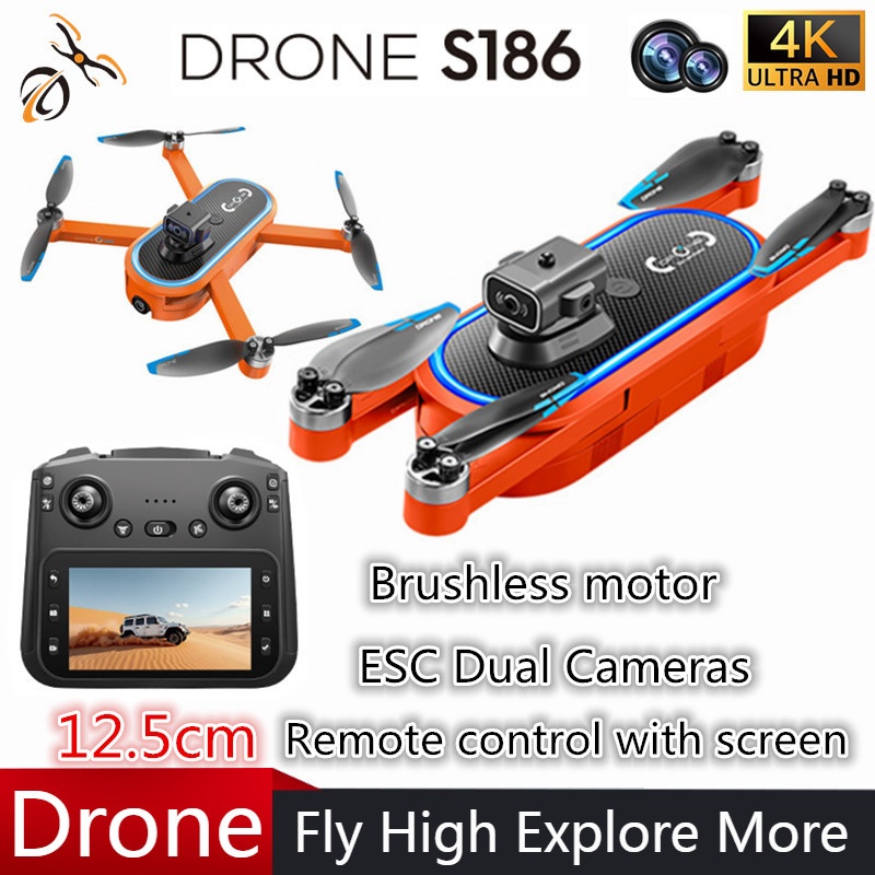 2025 S186 الطائرة بدون طيار ال - مراجعة Drone Gimbal وسعره