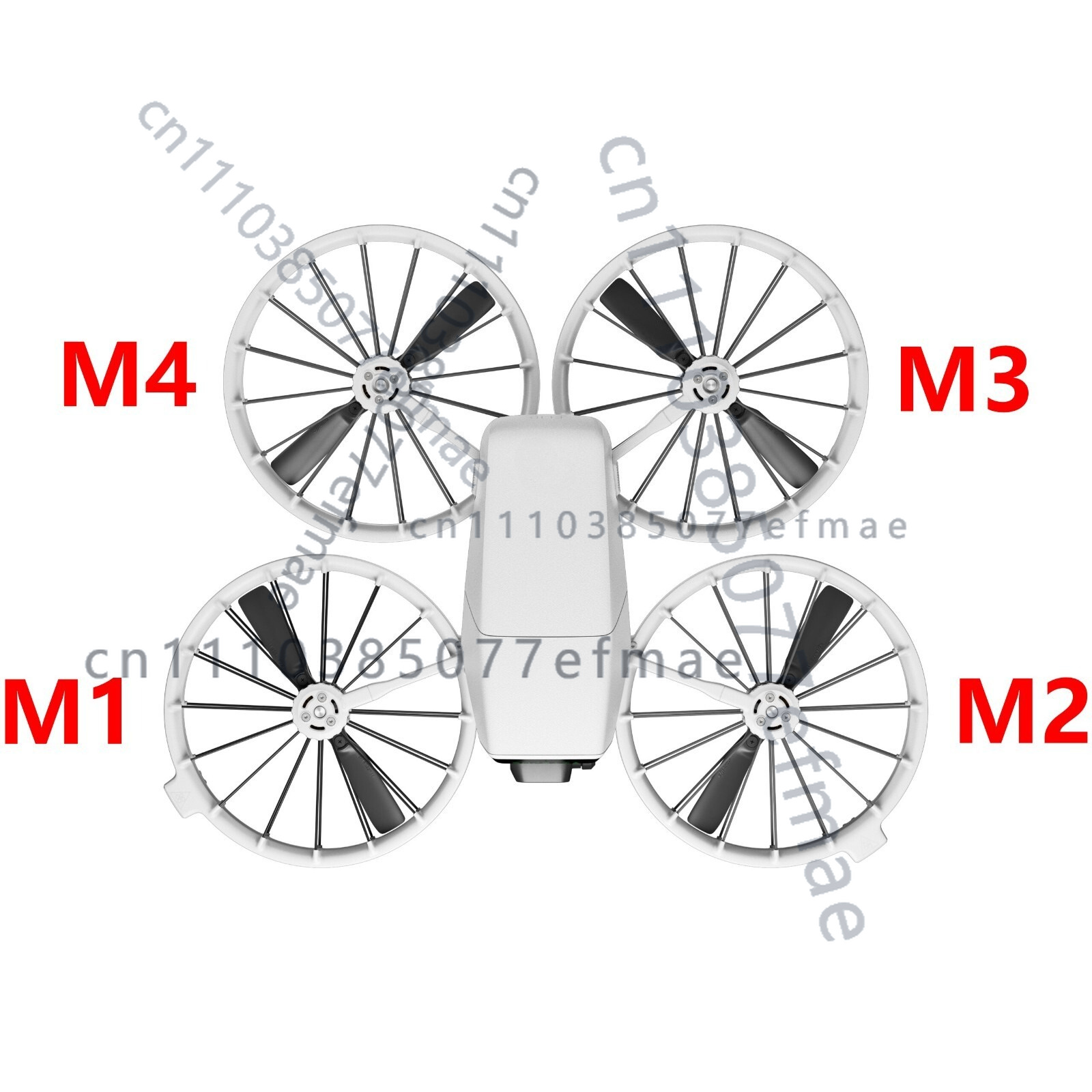قطعة واحدة لـ DJI Flip M2 واقي - مراجعة Drone Propeller Guard وسعره