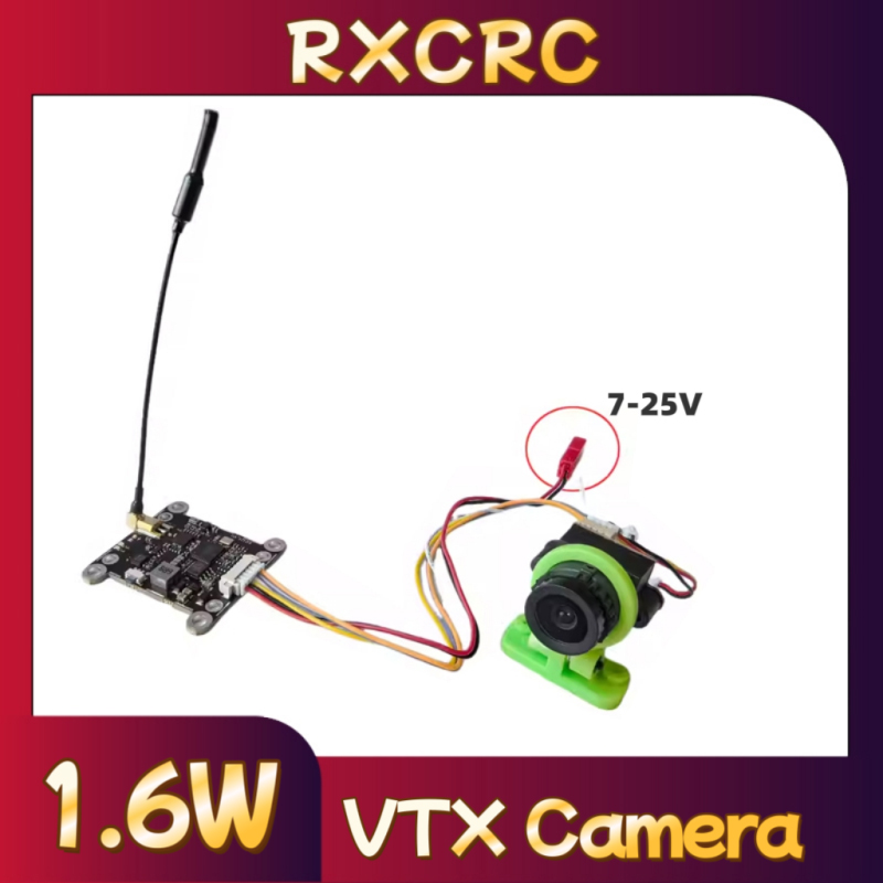 RXCRC 5.8G وحدة 48CH 1.6W VTX  - مراجعة Drone Frame وسعره