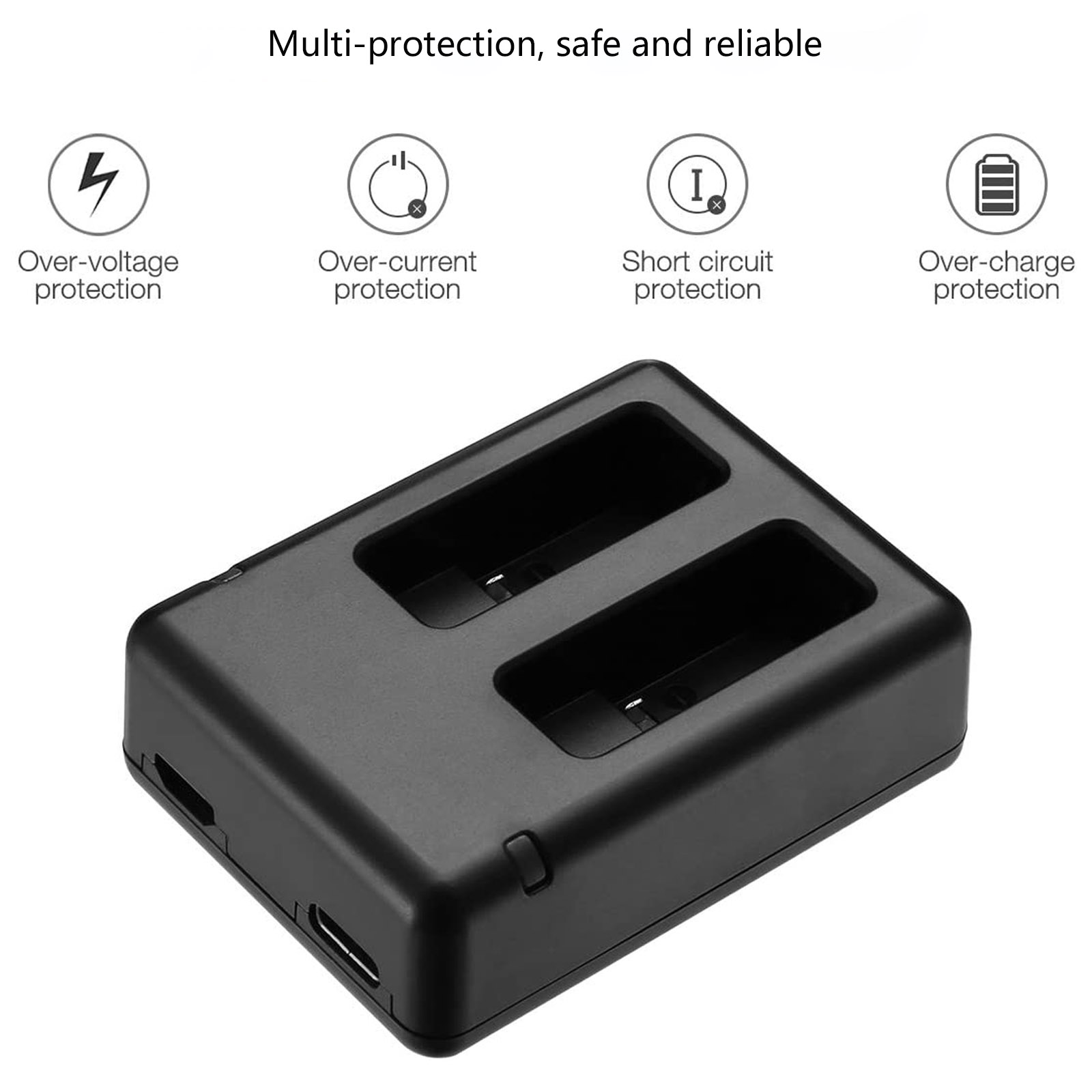 مناسبة لشاحن GOPRO Hero 5 AHDB - مراجعة Drone Camera وسعره
