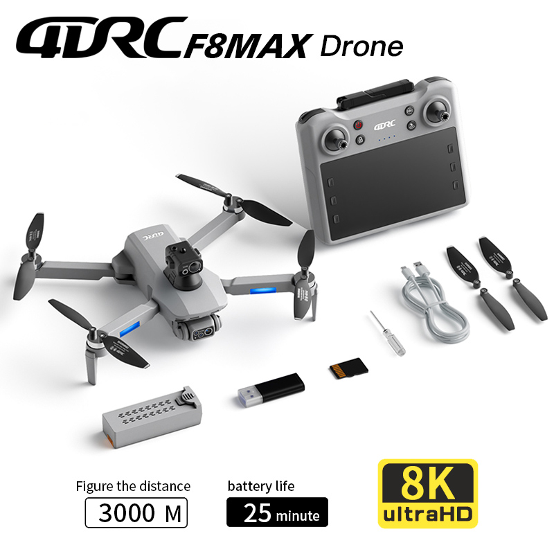 F8 MAX GPS الطائرة بدون طيار ا - مراجعة Drone Gps Mount وسعره