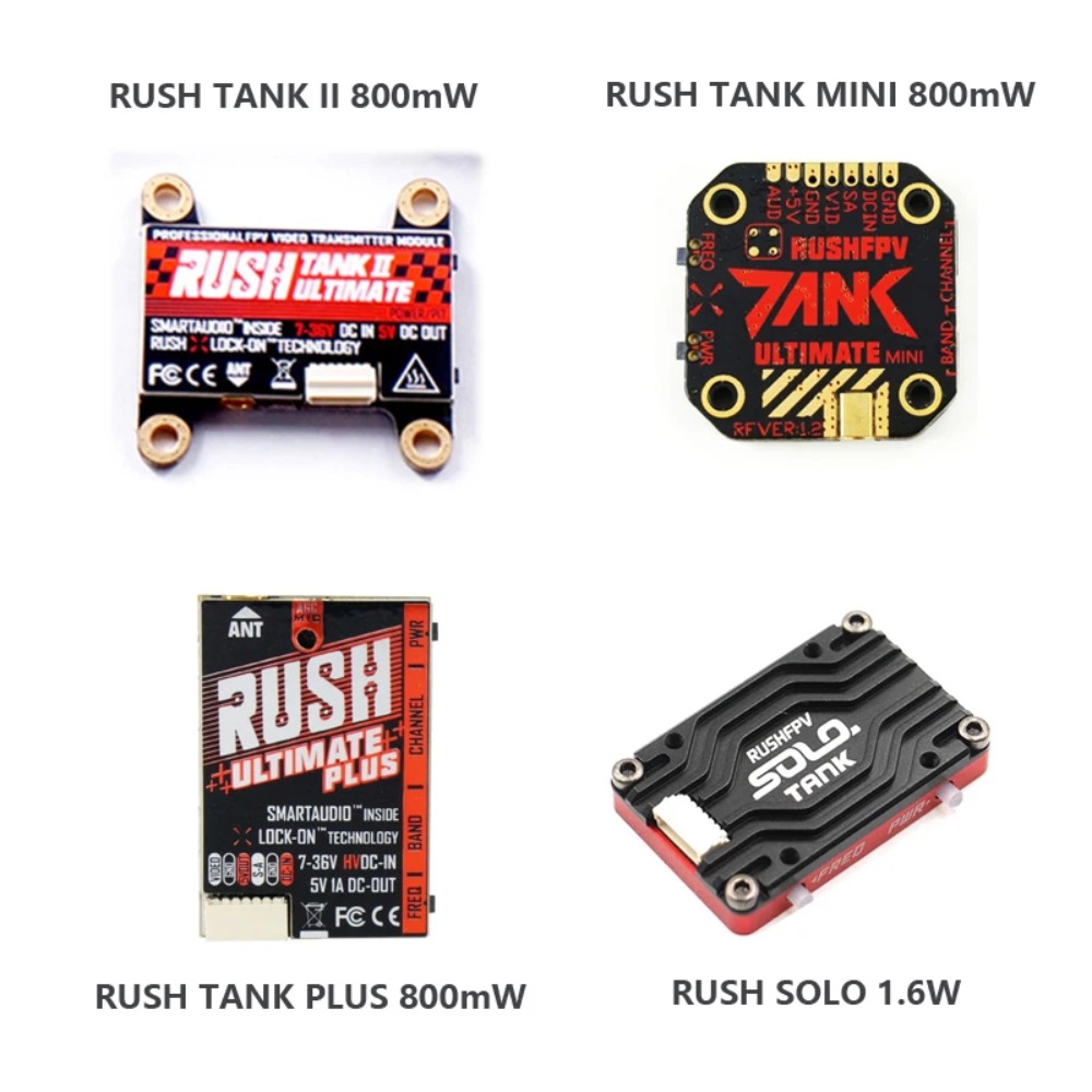 جهاز إرسال الفيديو RUSH TANK U - مراجعة Drone Transmitter وسعره